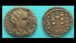 Antioch, Pisidia, Gallienus, Aquila reverse, Rare!